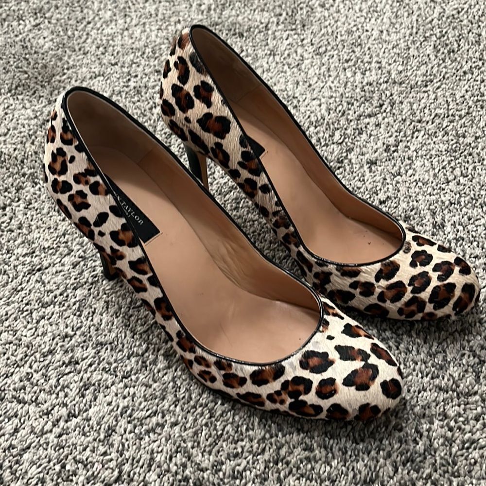 Ann Taylor - Leppard Heels - 8.5
